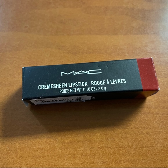 MAC Cremesheen Lipstick 201 Brave Red - New - Picture 1 of 2